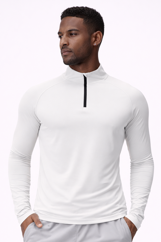 Performance Long Sleeve- White