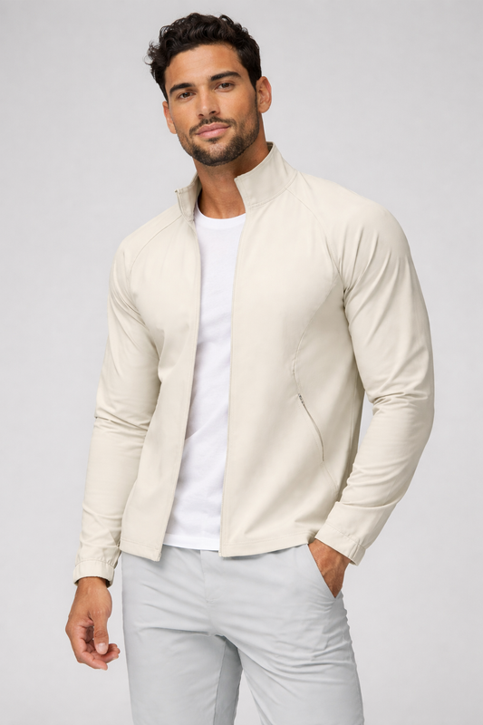 Performance Jacket- Pearl