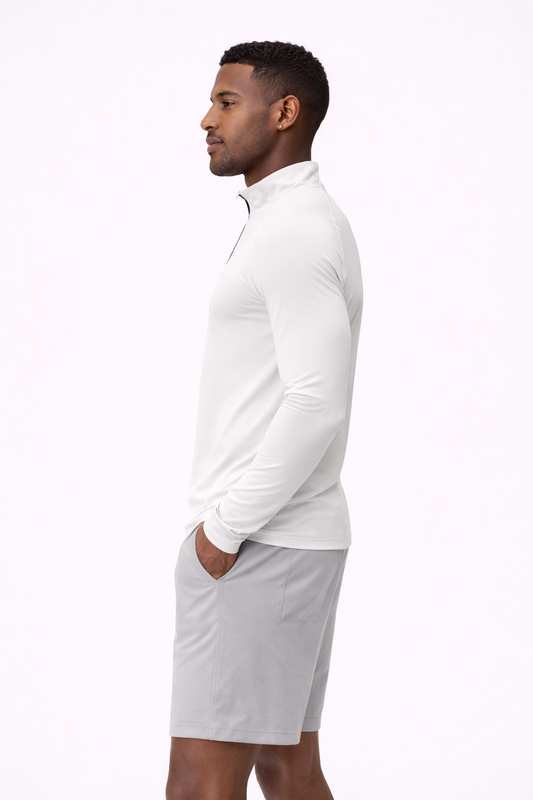 Performance Long Sleeve- White