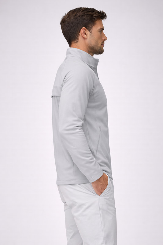 Performance Jacket- Light Grey